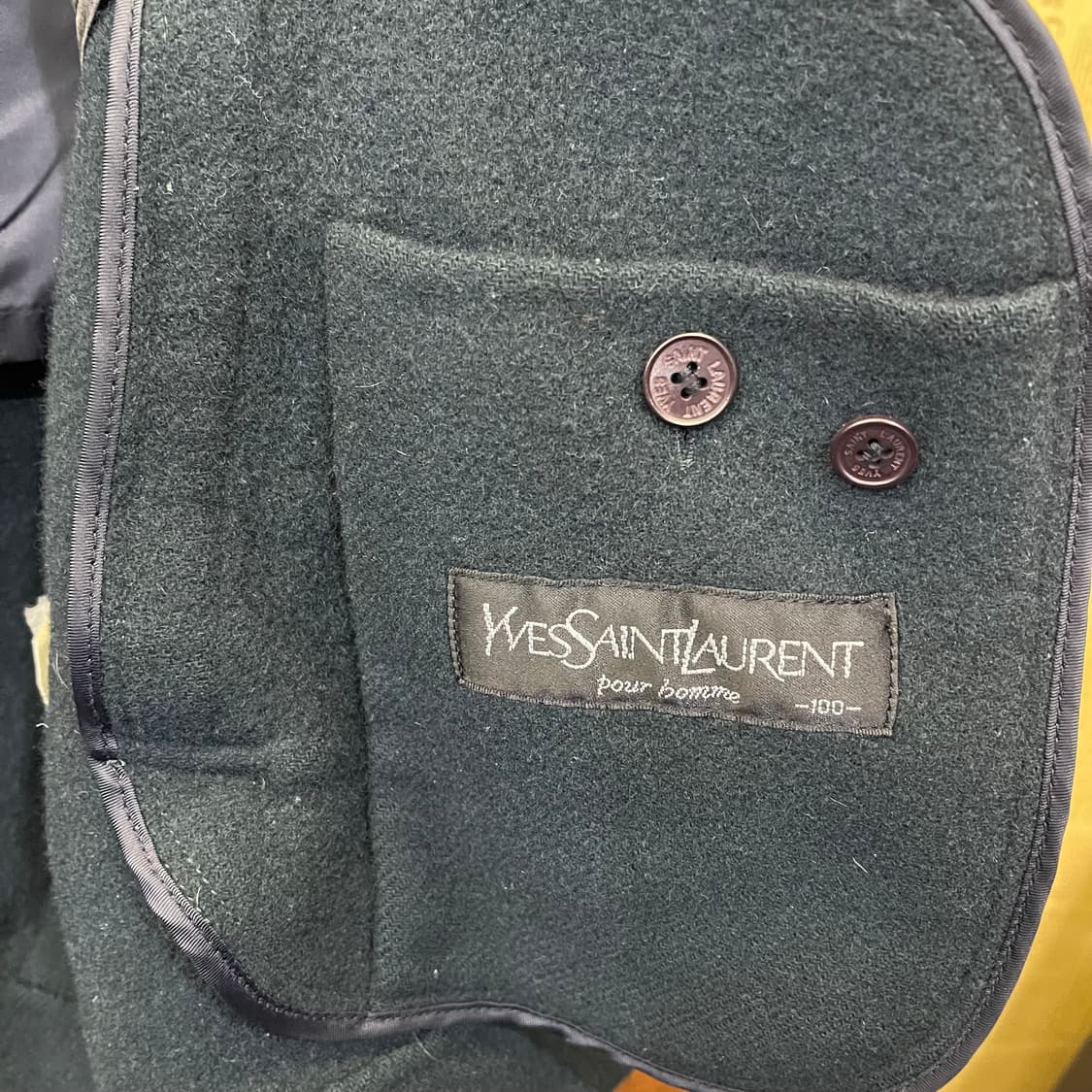 90's YSL Vintage wool blouson 상품이미지6