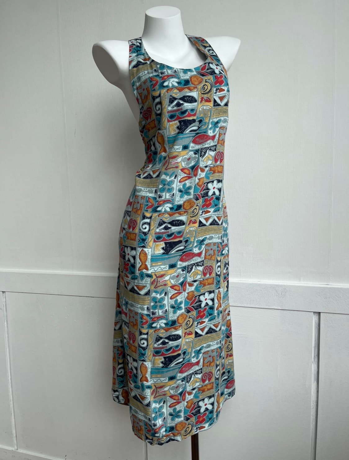 JOHN MALLORY 에스닉 패턴 백리본 원피스 상품이미지1