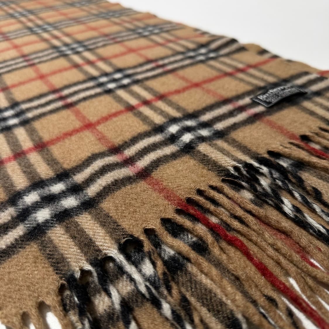 버버리 캐시미어 100% 노바체크 머플러 목도리 상품이미지4