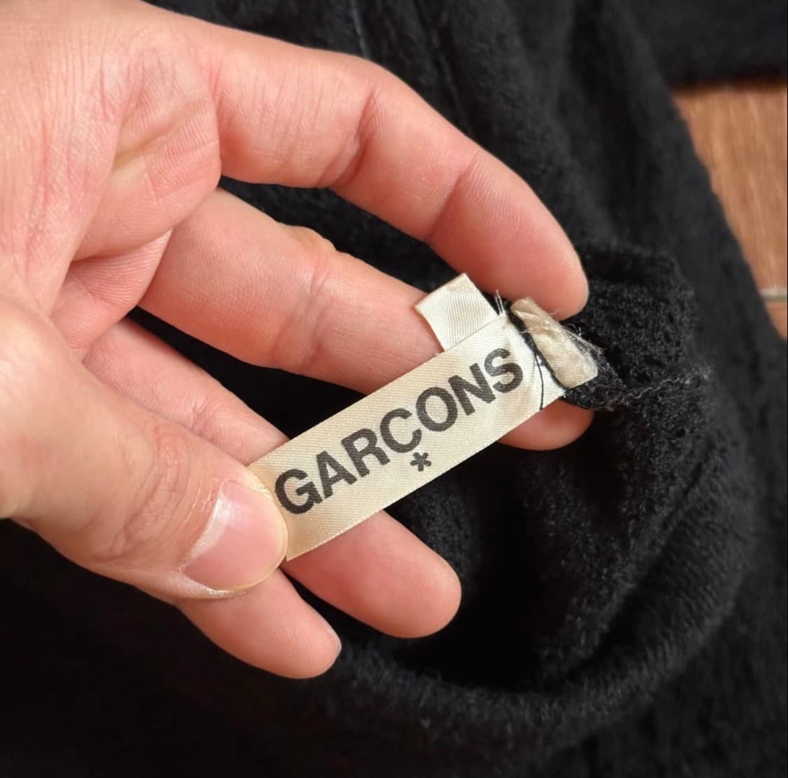 Comme des garcons wool blend botton top 상품이미지5