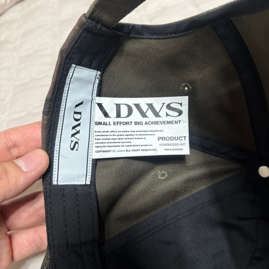 아이돈워너셀 볼캡 상품이미지3