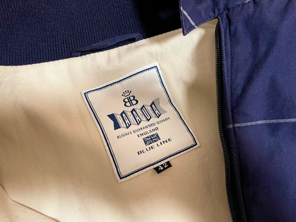 영국 Baracuta 바라쿠타 블루라인 헤링턴자켓 상품이미지7