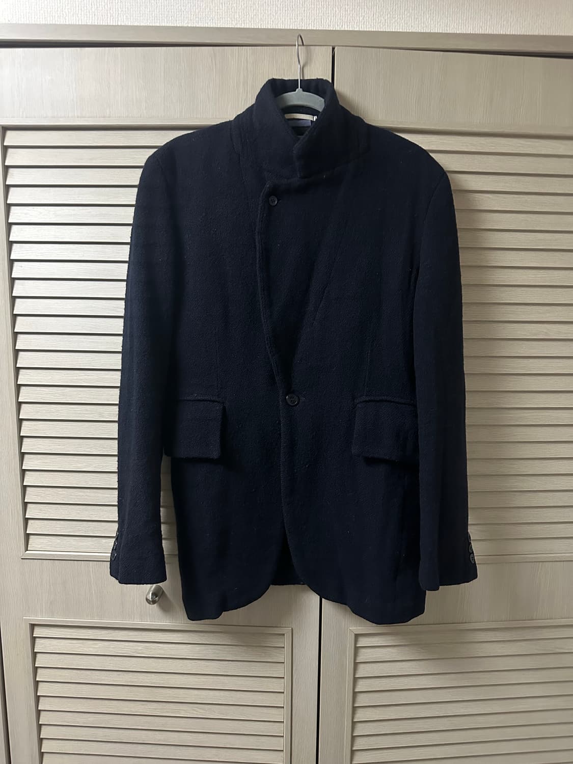 꼼데가르송 옴므 플러스 2014 울 폴리 혼방 블레이져 상품이미지1