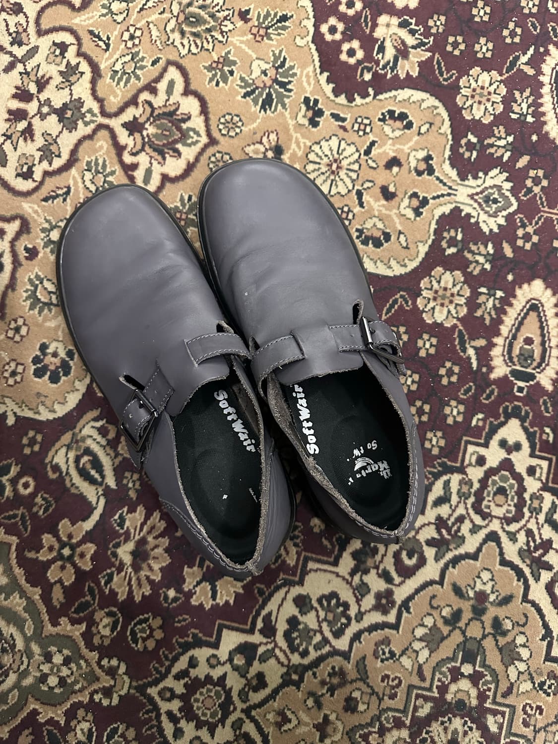 UK7)닥터마틴 패트리샤 메탈릭 그레이 상품이미지5