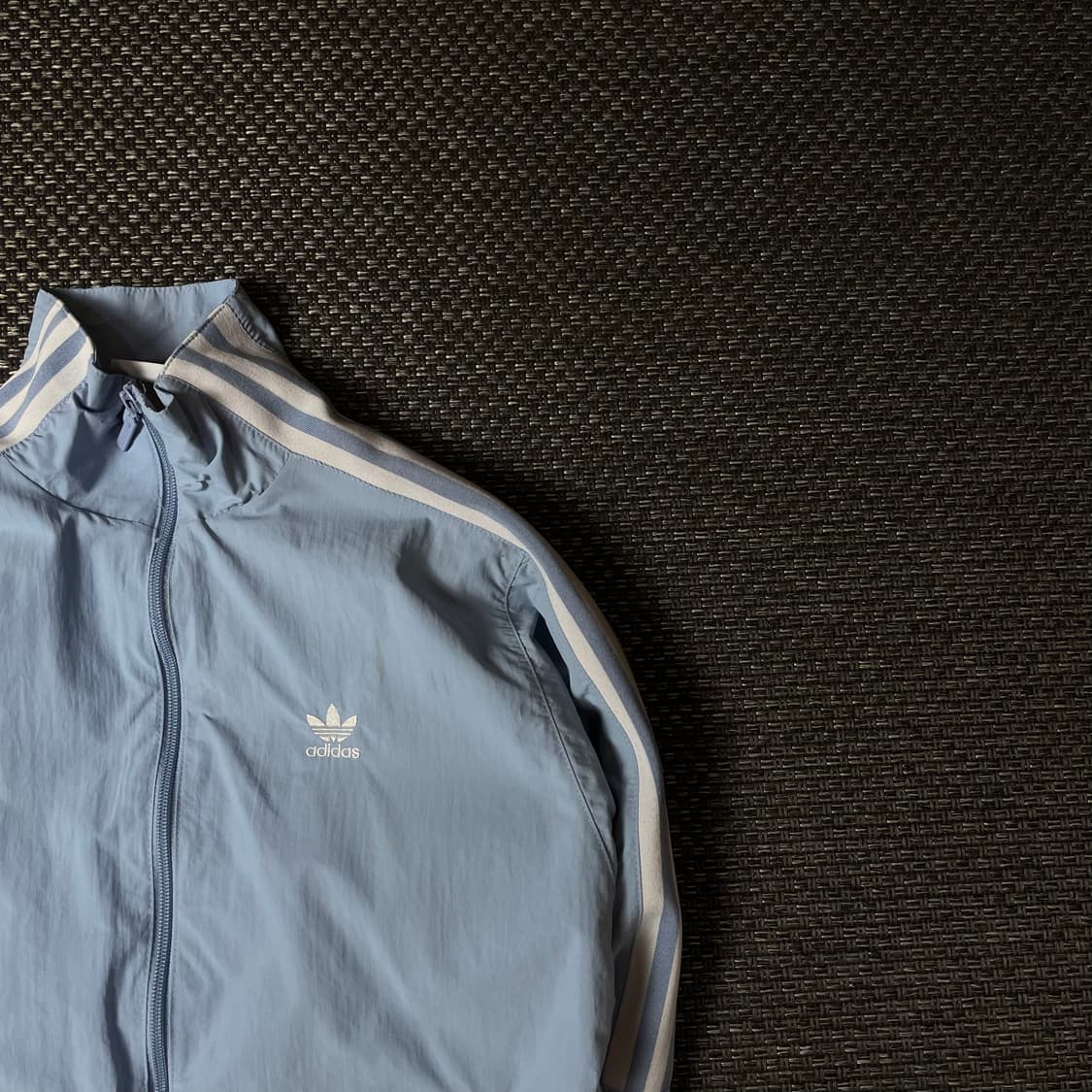 아디다스 스카이블루 솜사탕 트랙탑 바람막이 자켓 XS 상품이미지3