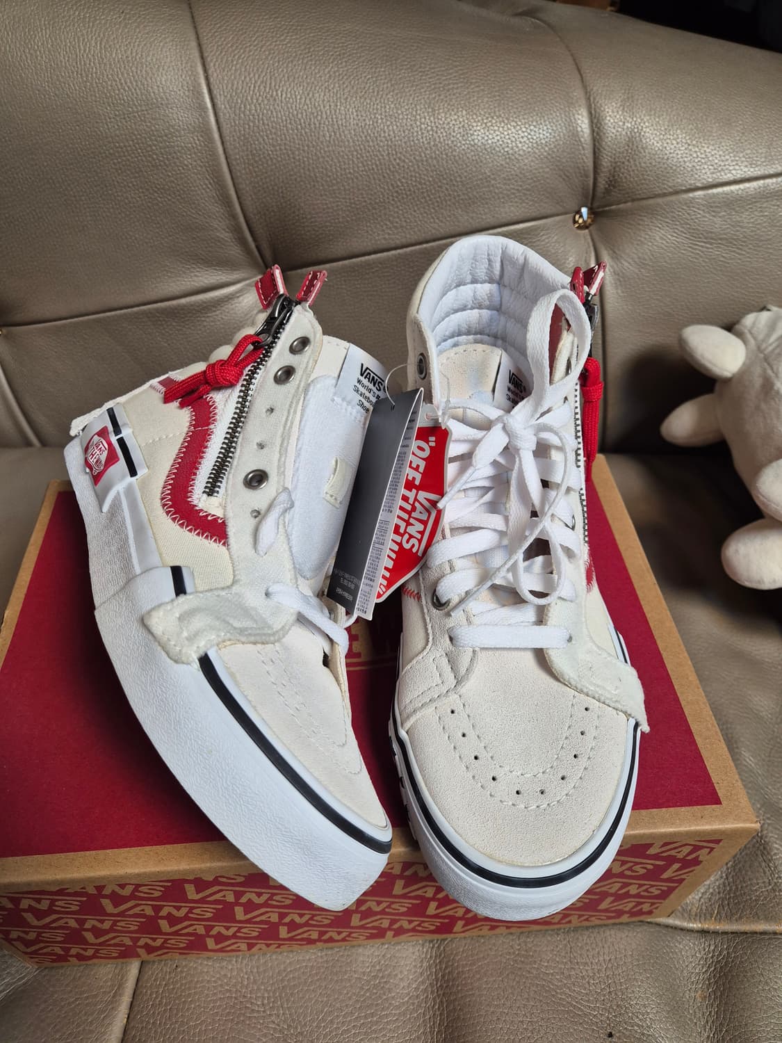 반스 SK8 하이 라이슈 신발 여성 230. 새신발 상품이미지1