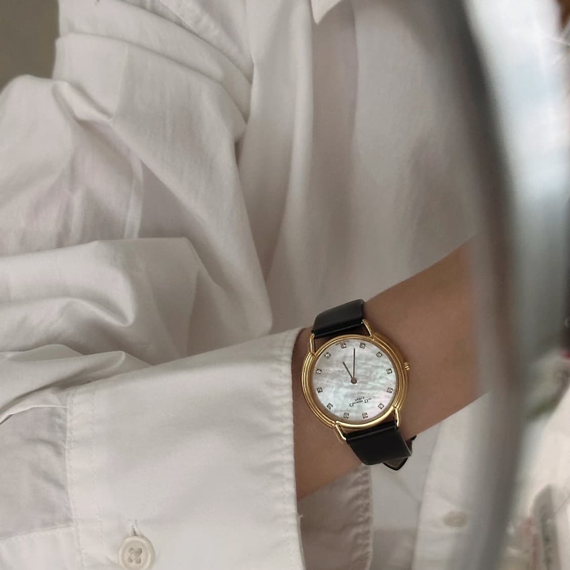 디올 CD 버클 시계 [감정서 포함] 상품이미지5