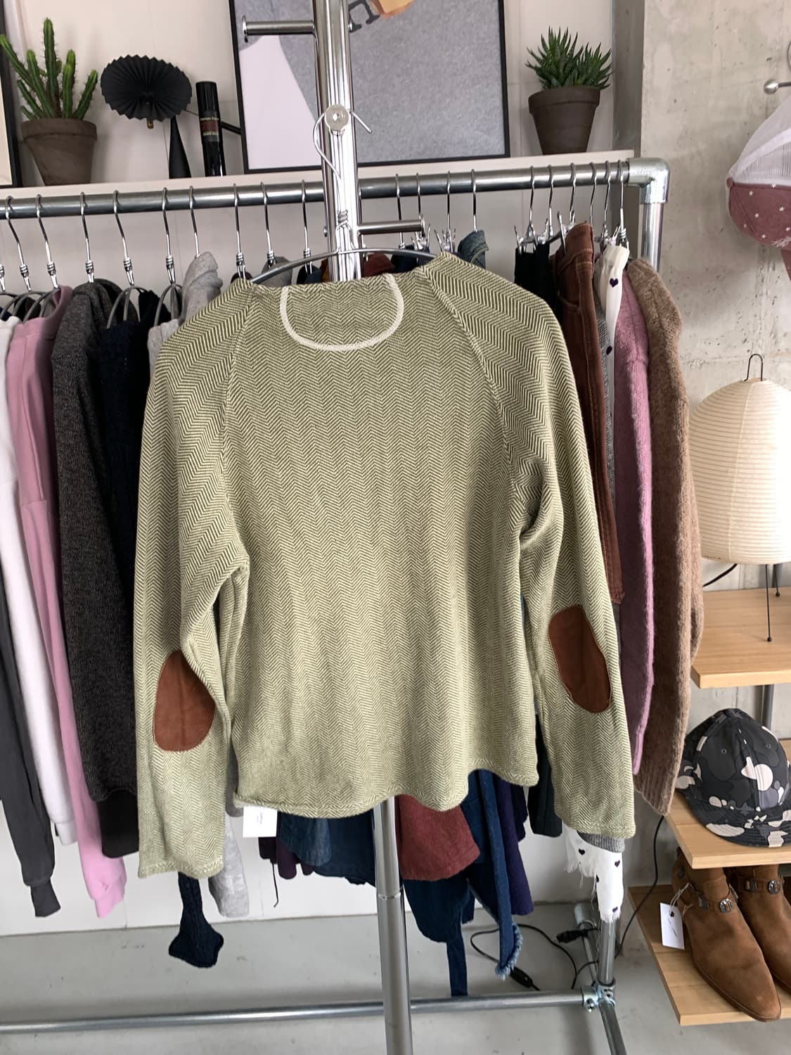 Kapital 캐피탈 스퀘어넥 니트 슬리브 상품이미지3