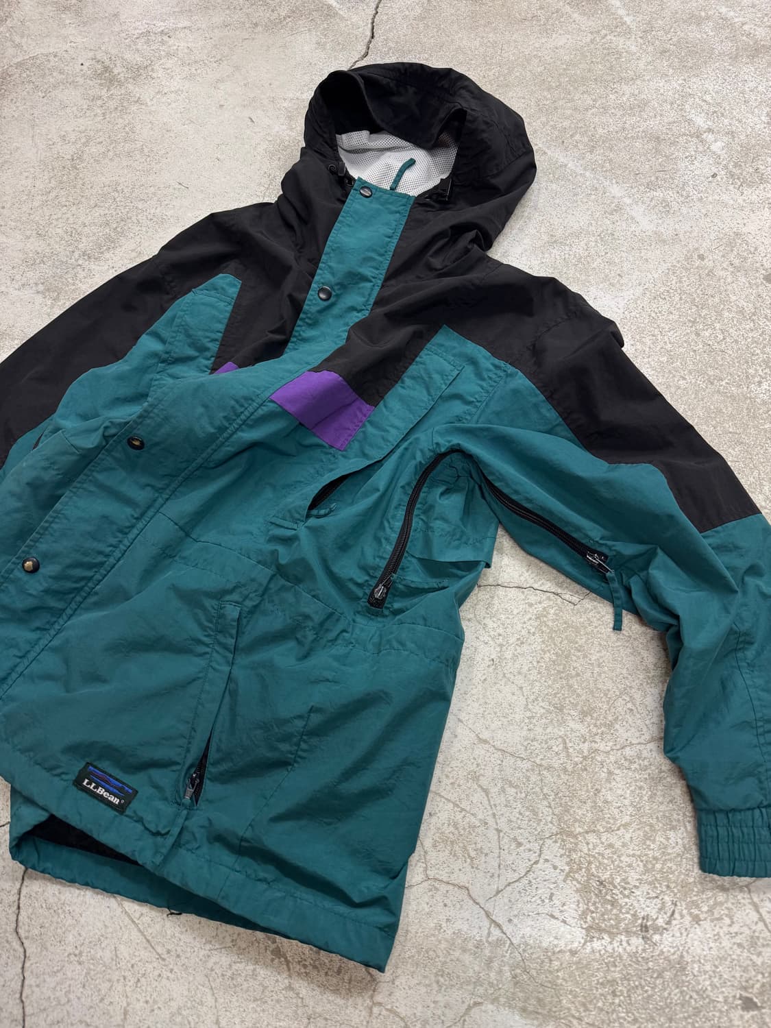 90s 엘엘빈 아웃도어 나일론자켓 상품이미지5