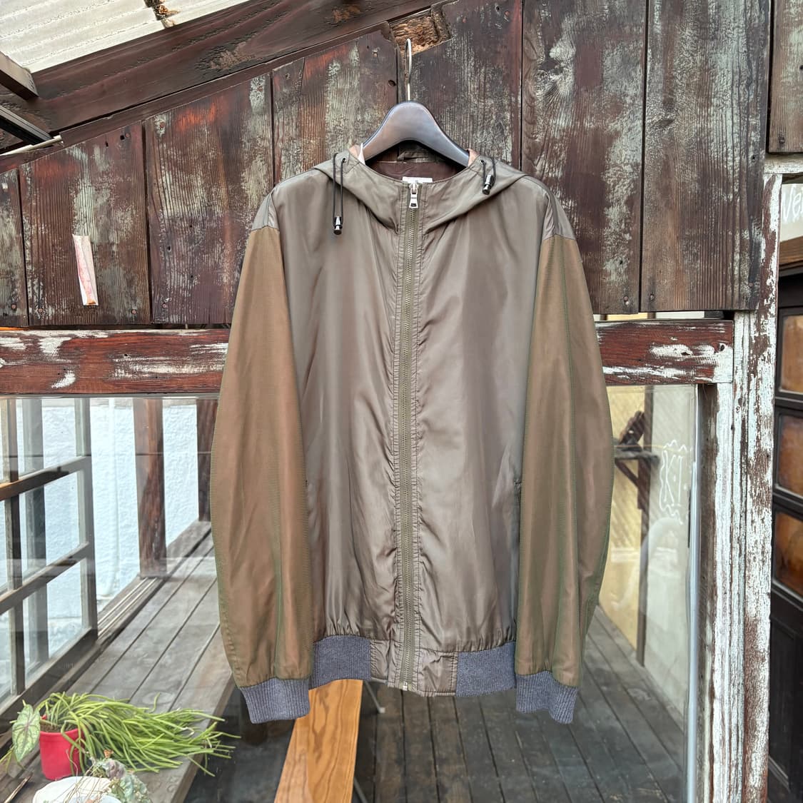 랑방 올리브 & 카모 후드 바람막이 상품이미지5