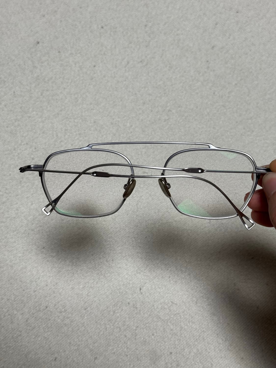 이세이미야케 금자안경 헥사곤 3 실버 상품이미지3
