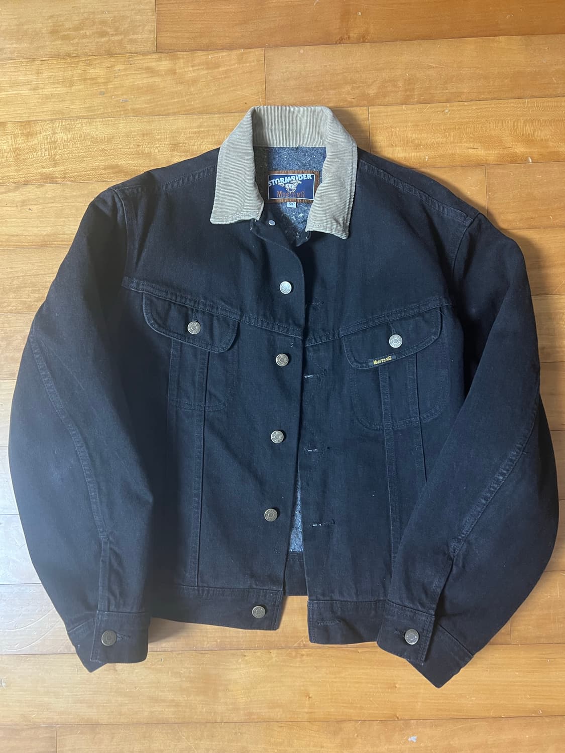 Mustang 스톰라이더 블랙 데님 자켓 상품이미지1