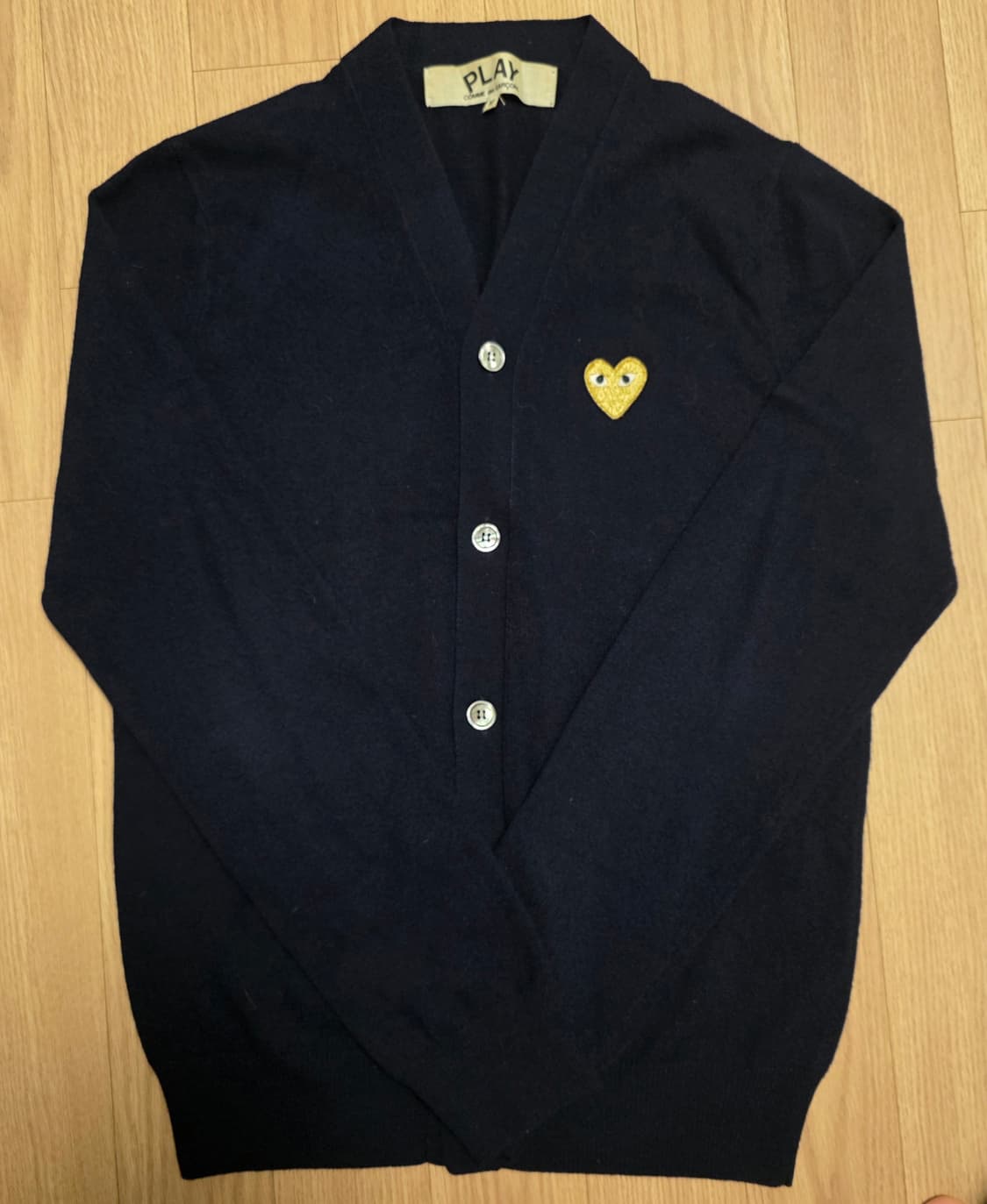 M) 꼼데가르송 골드 와펜 가디건 / AZ N050 상품이미지1