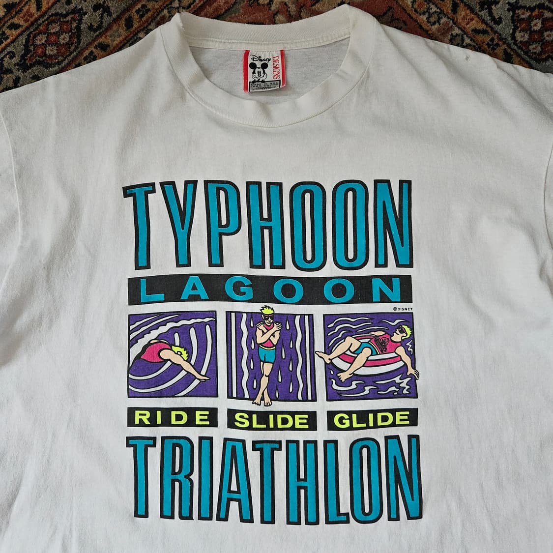 🌊90s USA mickey typhoon lagoon Tee 상품이미지3