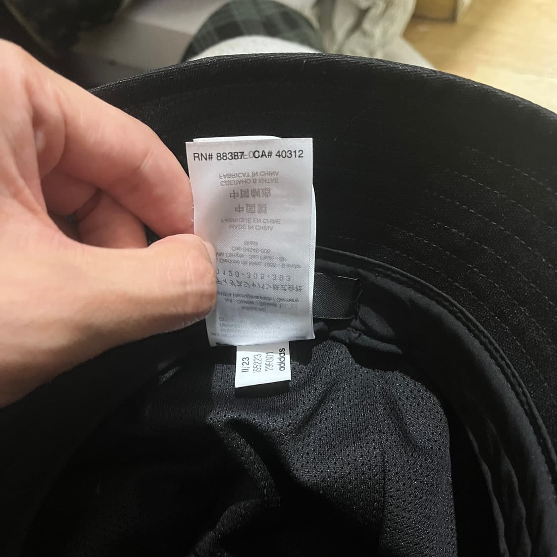 Y-3 요지 버킷햇 블랙 58cm 상품이미지7