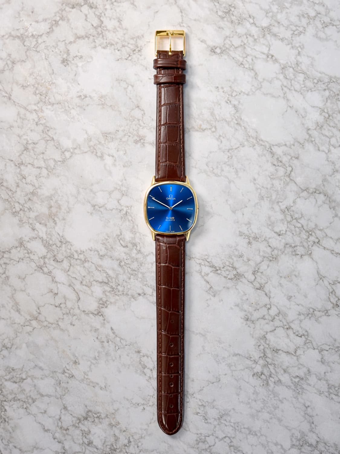 오메가 드빌 엘립스 블루 금장 민트급 빈티지 시계 상품이미지5