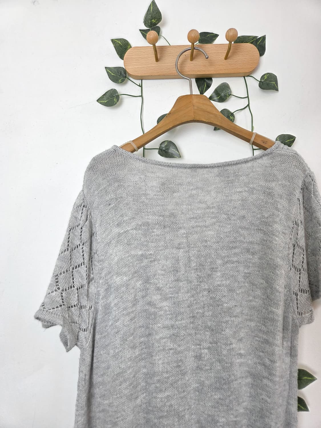 그레이 니트원피스 상품이미지5