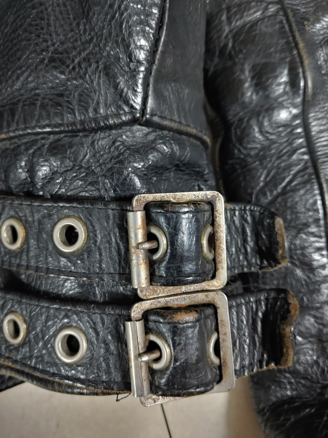 60s 빈티지 싱글라이더자켓 상품이미지3