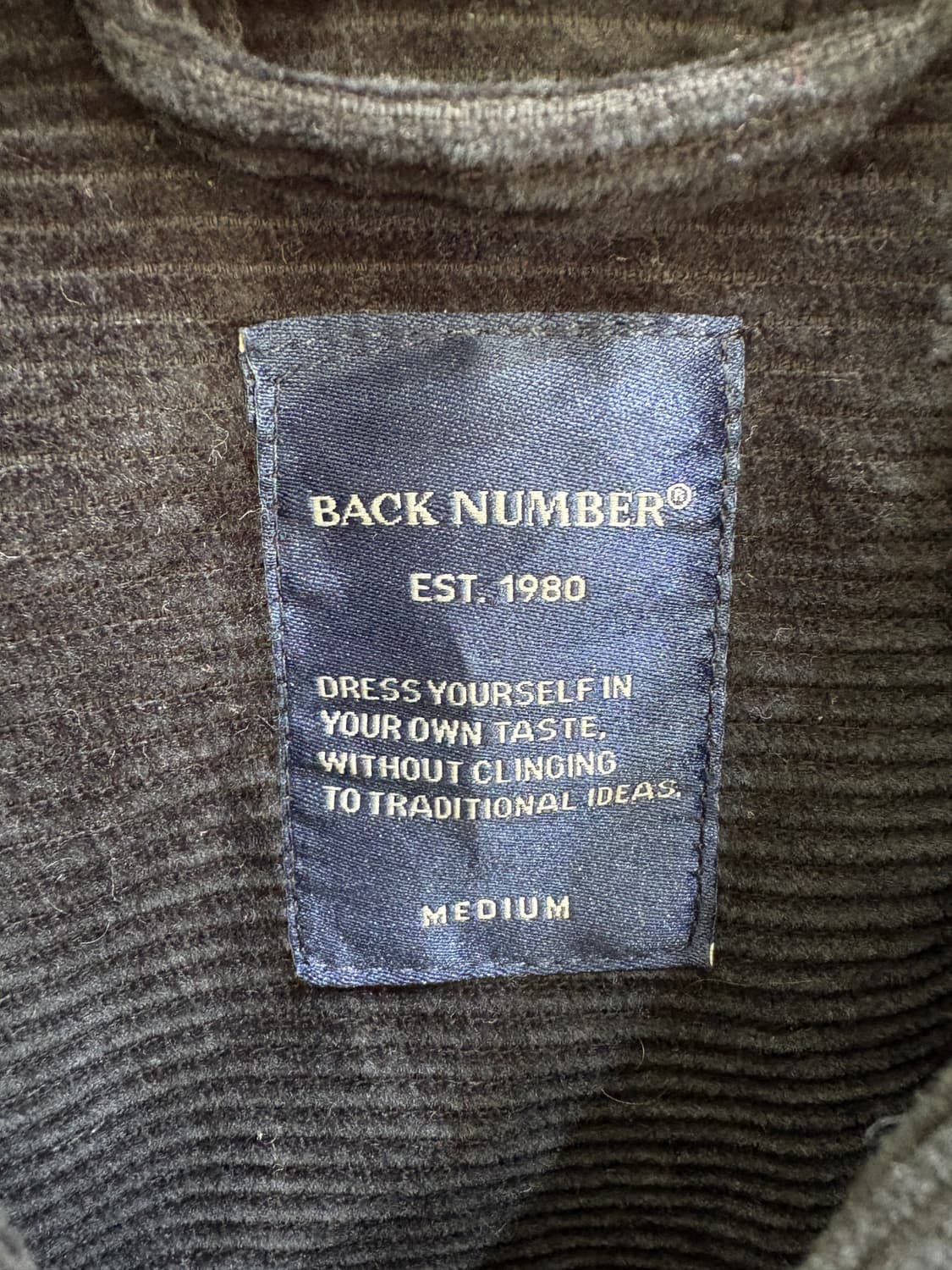 BACK NUMBER 셔츠 상품이미지6