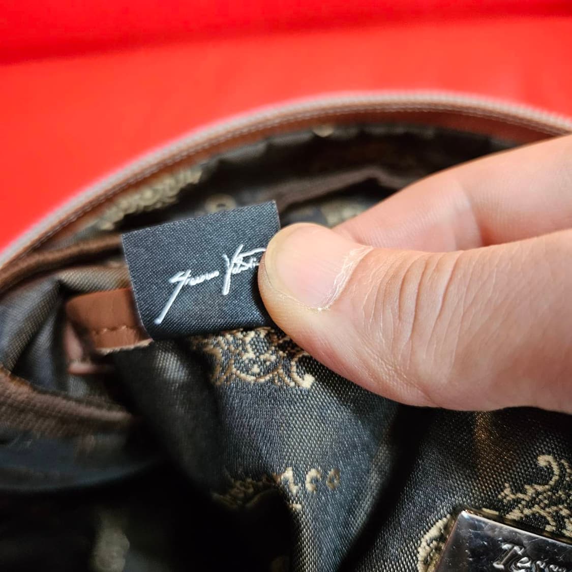 오로비앙코 in Italy 그린 나일론 미니 백팩
 상품이미지8