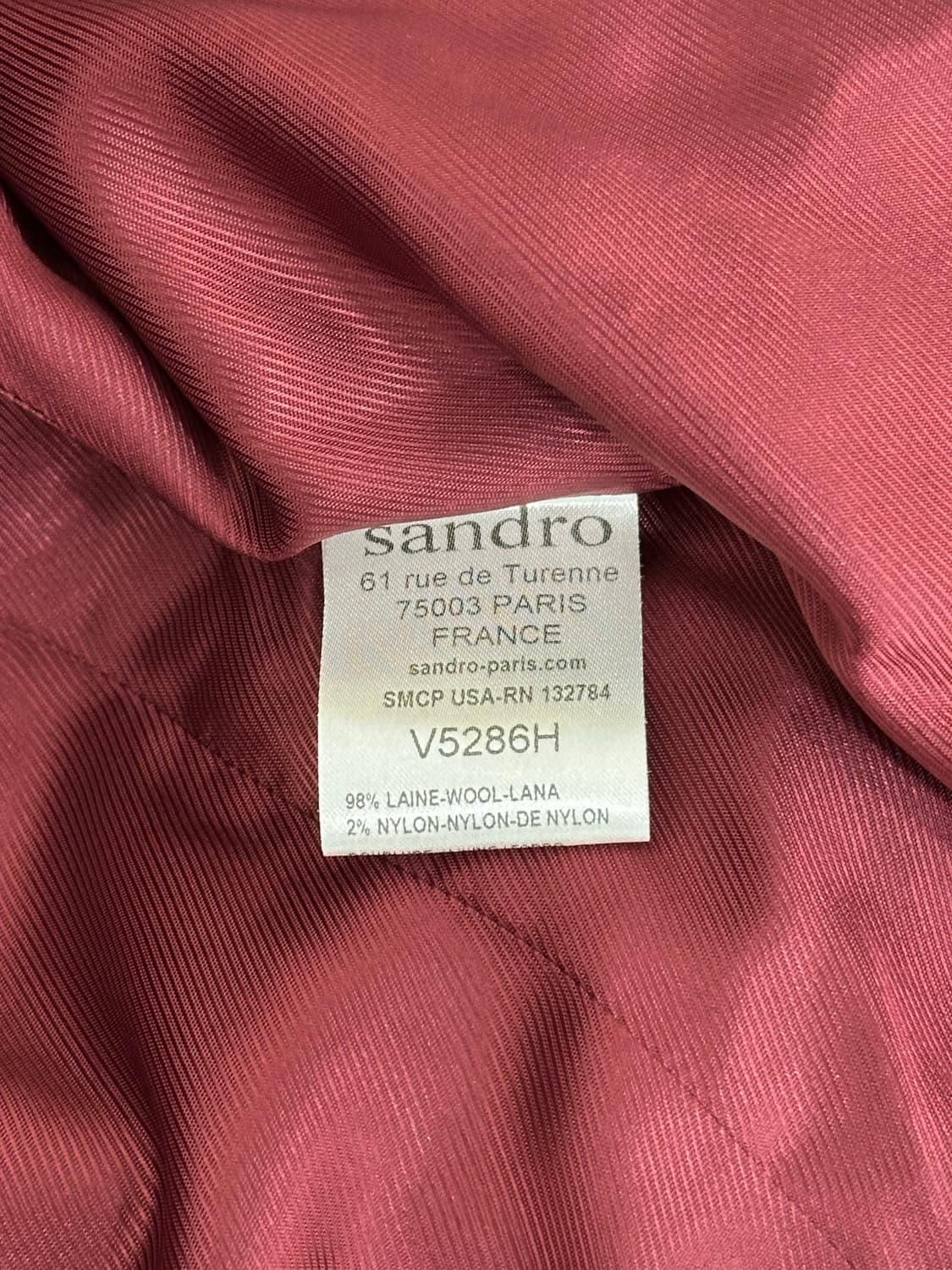 산드로 울자켓 상품이미지8