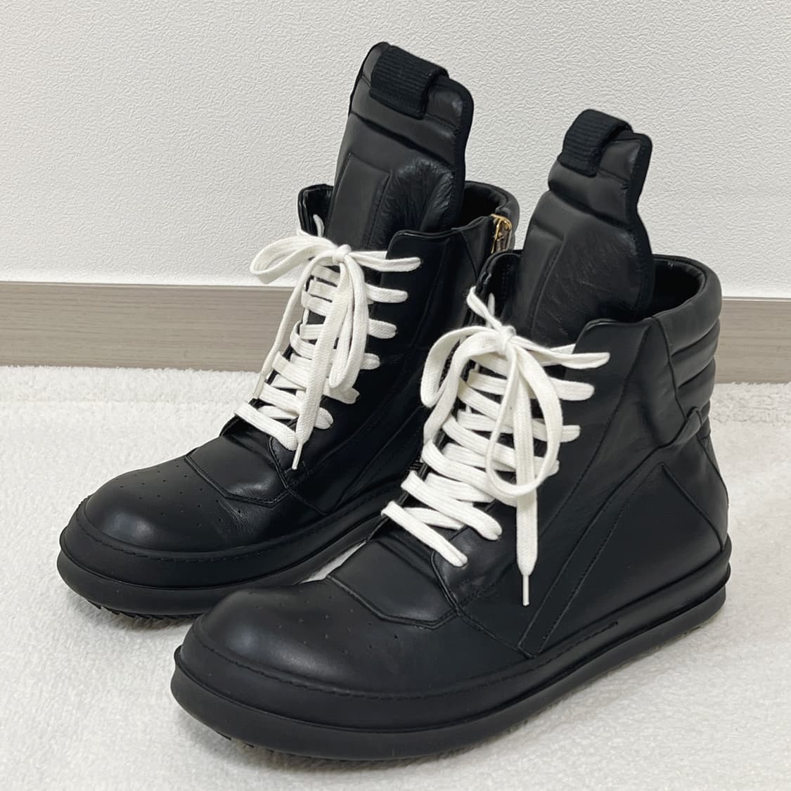 릭오웬스 13FW 지오바스켓 모노크롬 올검 트리플블랙 LPO 상품이미지1