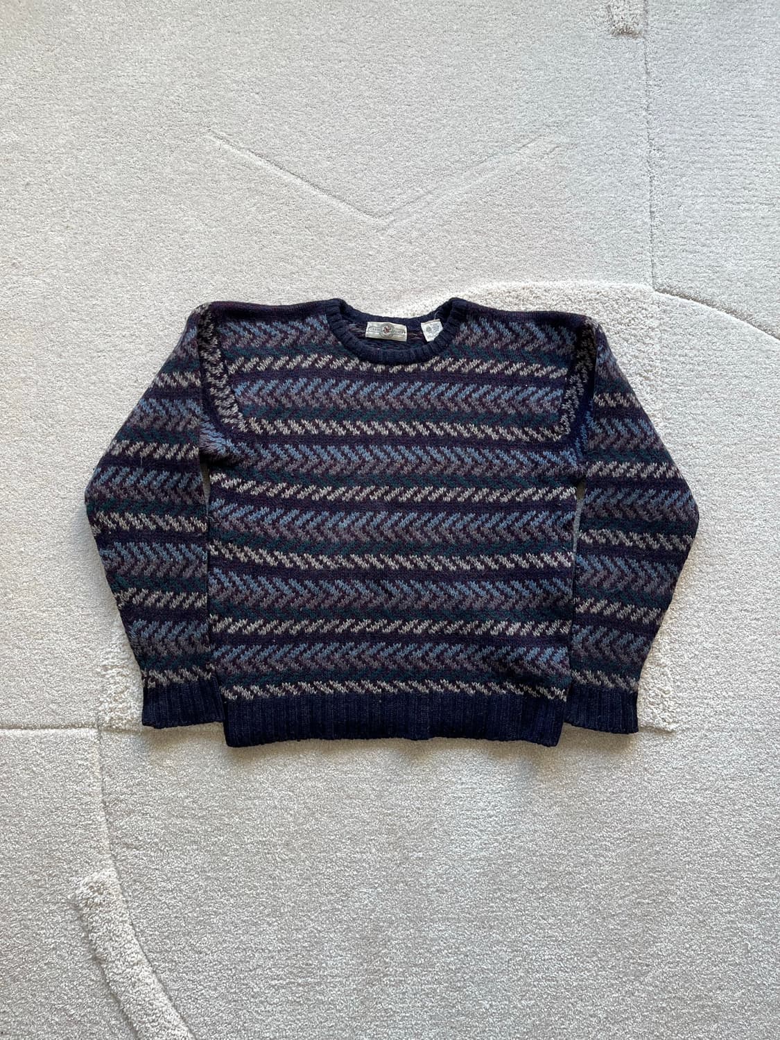 케빈피버 100% 버진 셔틀랜드 헤비울 니트 (103-105) 상품이미지2