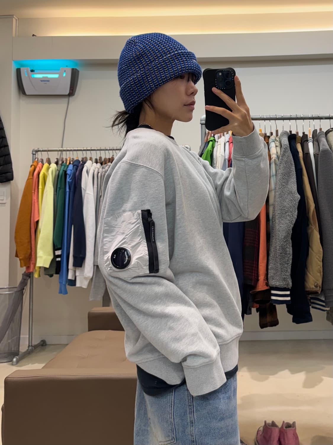 C.P 컴퍼니 렌즈 패치포켓 맨투맨 상품이미지5