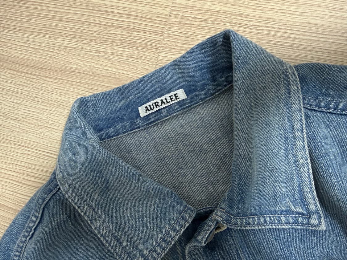 오라리 25ss 데님자켓 상품이미지3