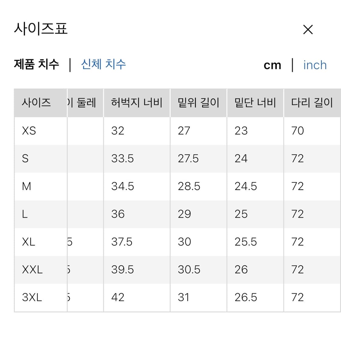 !미착용! 유니클로 저지배럴레그팬츠 네이비 상품이미지3