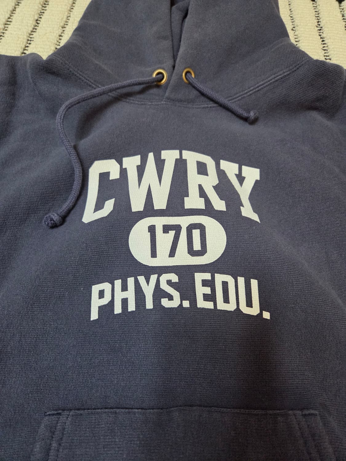 챔피온 제팬 리버스위브 후드 네이비 상품이미지2