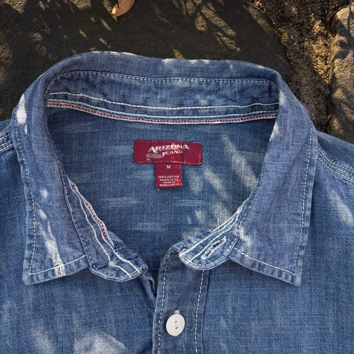 ARIZONA Jean Co. 샴브레이 데님 셔츠 상품이미지9