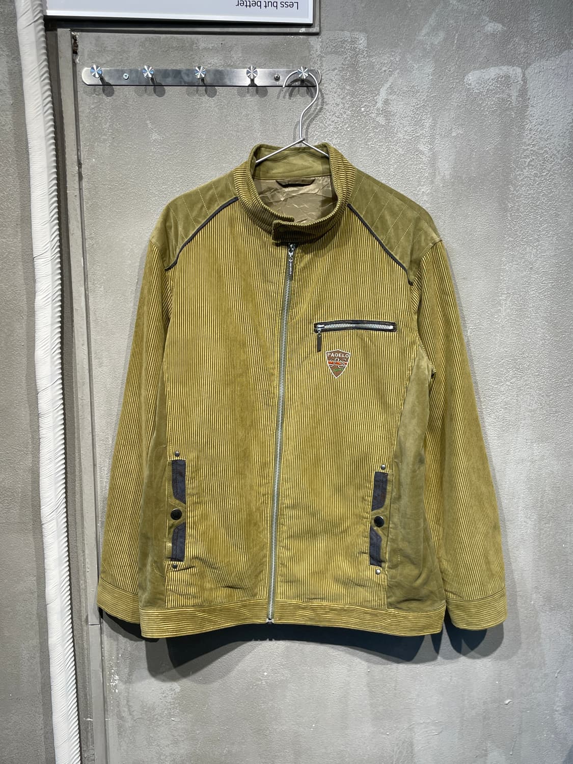 파젤로 스웨이드 디테일자켓 상품이미지1