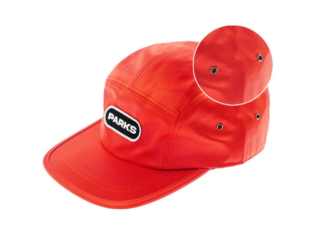 나일론 캠프 캡 레드 상품이미지2