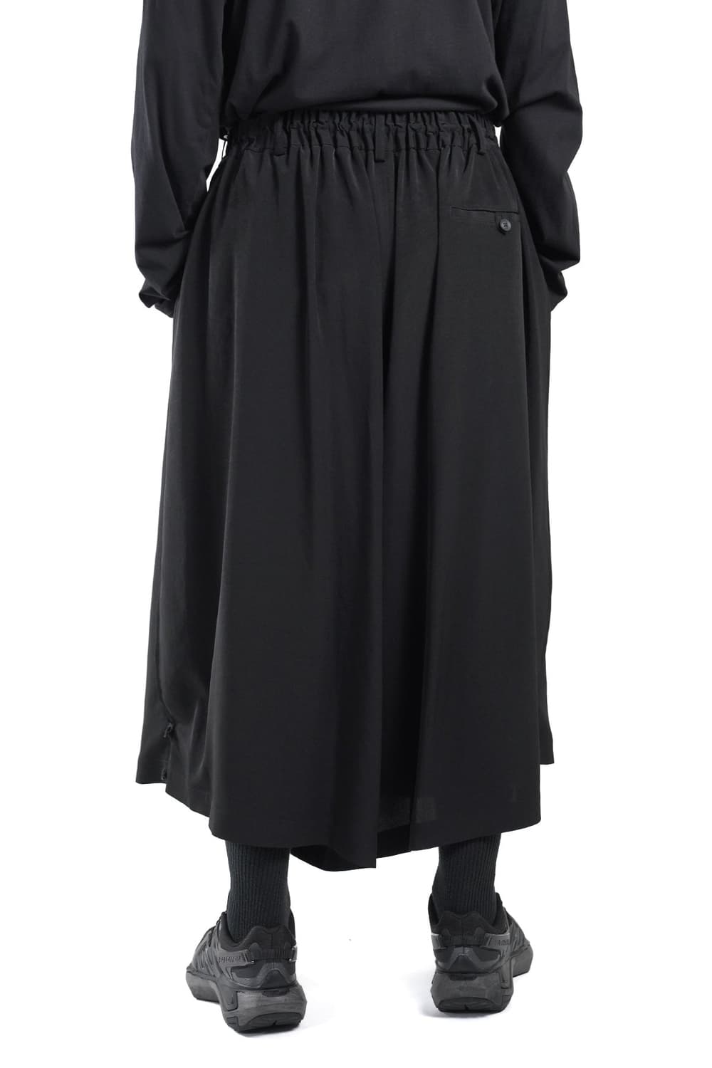 새상품 요지야마모토 박스 플리츠 와이드팬츠 3size 상품이미지4