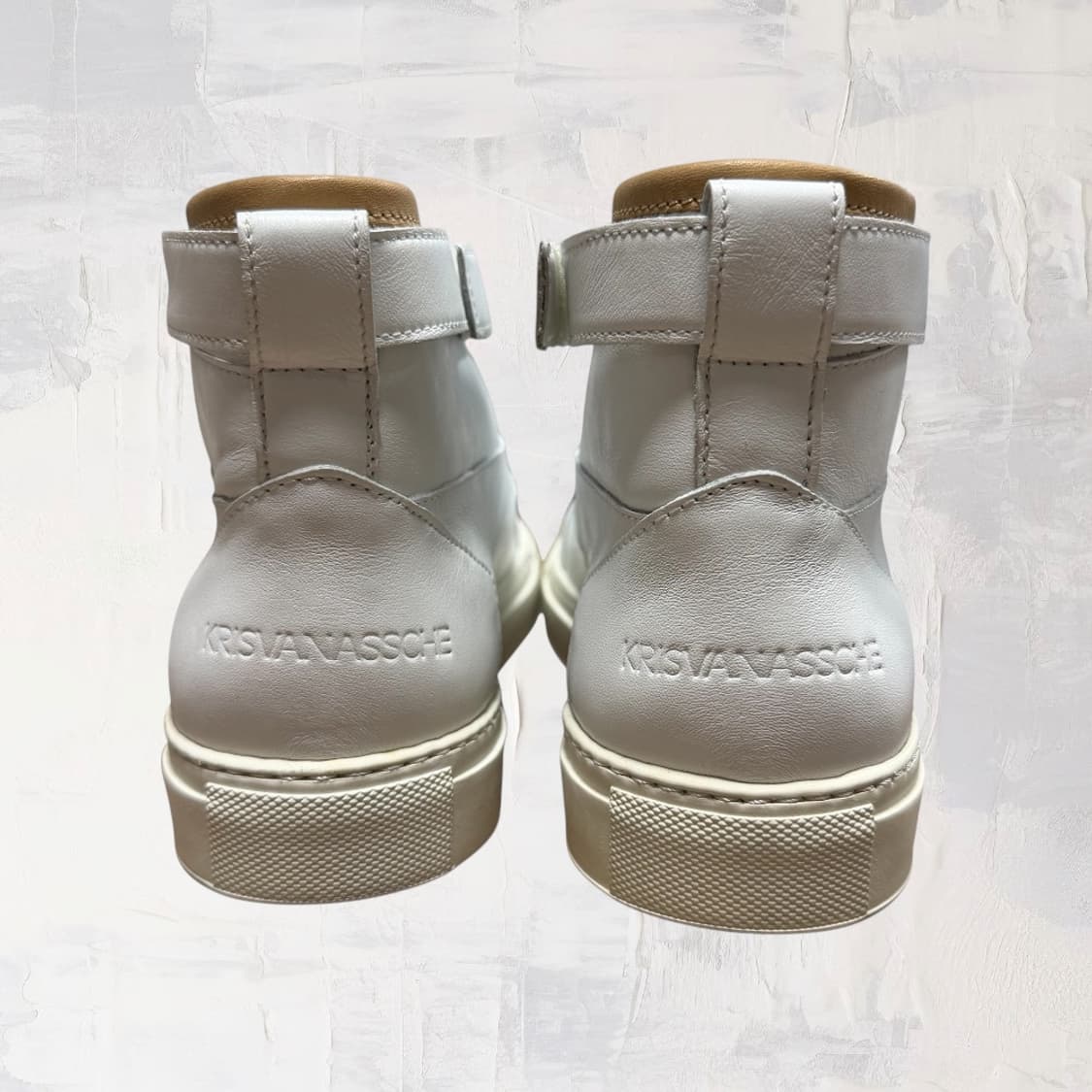 (풀구성 새상품) 크리스 반 아쉐 09fw 스트랩 스니커즈 41 상품이미지3