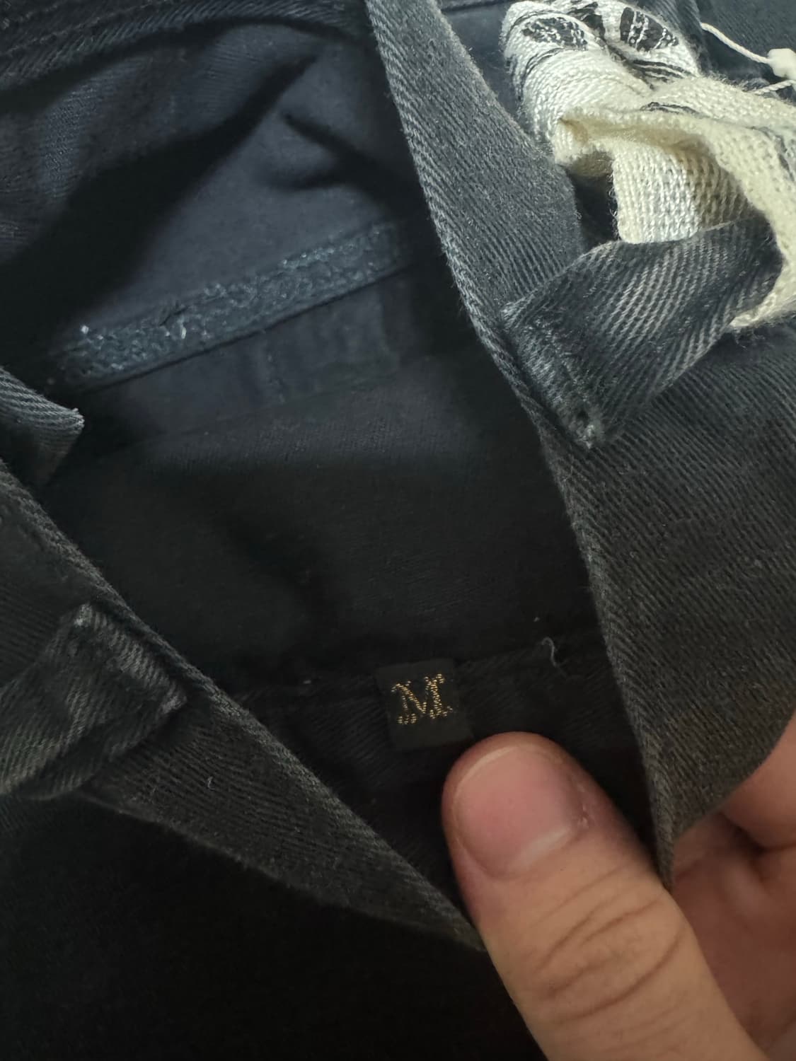 캐피탈 가츠라기 포트 배기 팬츠 블랙(2) 상품이미지3