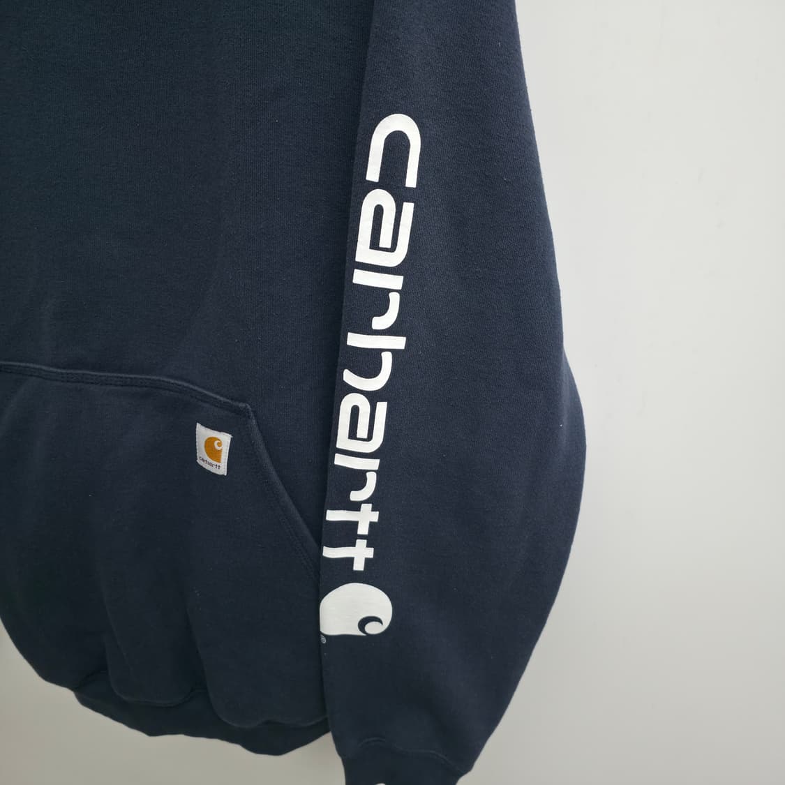 [M] 칼하트 네이비 후드티 상품이미지4