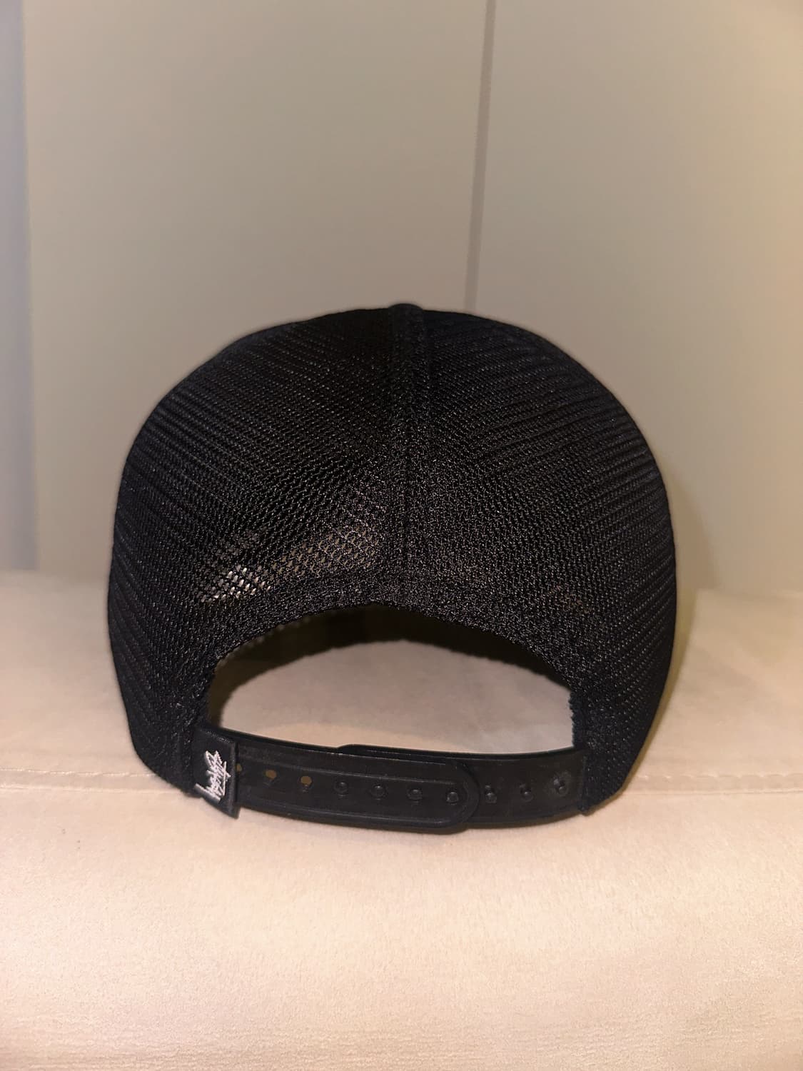 Stussy basic trucker cap black 상품이미지6