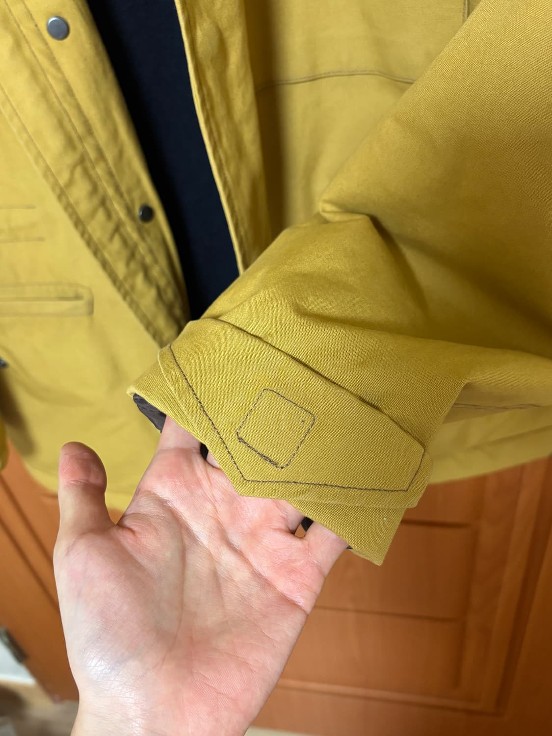 j.crew 제이크루&월레스 앤 바네스 머스타드 옐로우 필드 자켓 M 상품이미지5