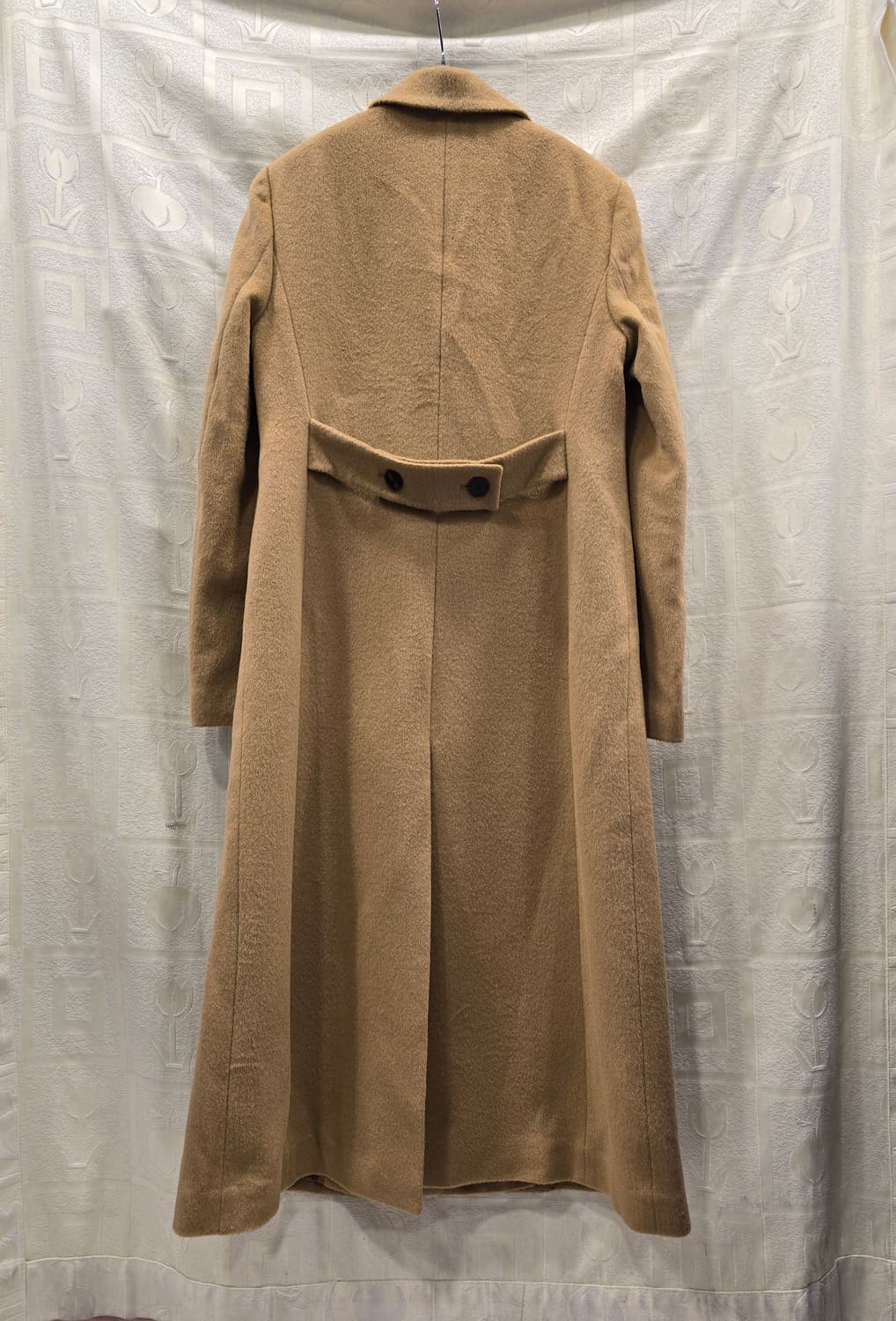 산드로 Sandro 모+캐시미어  더블 브레스트 롱 코트 44~55 상품이미지5