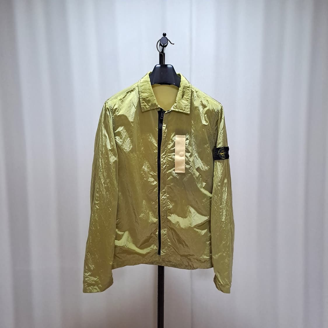 (택포) 스톤아일랜드 나일론 매탈 오버셔츠 L B663 상품이미지1