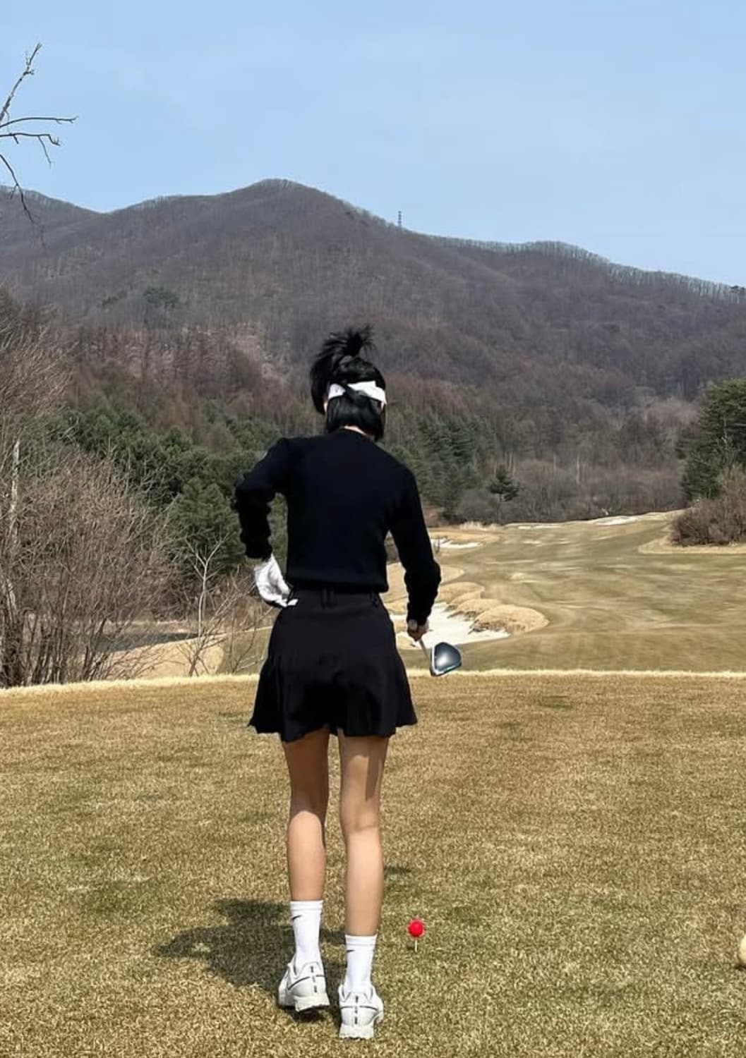 르꼬끄 여자 골프웨어 플리츠 스커트 상품이미지4