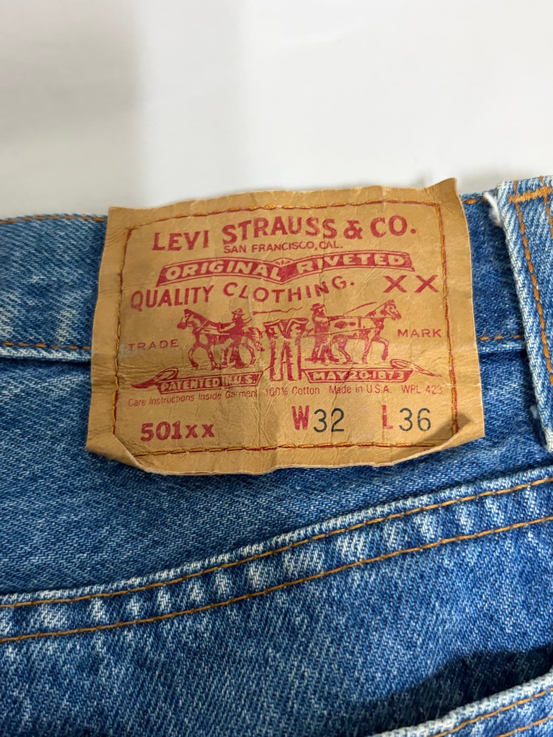 90s levi’s 501xx 발렌시아 공장 리바이스 상품이미지5