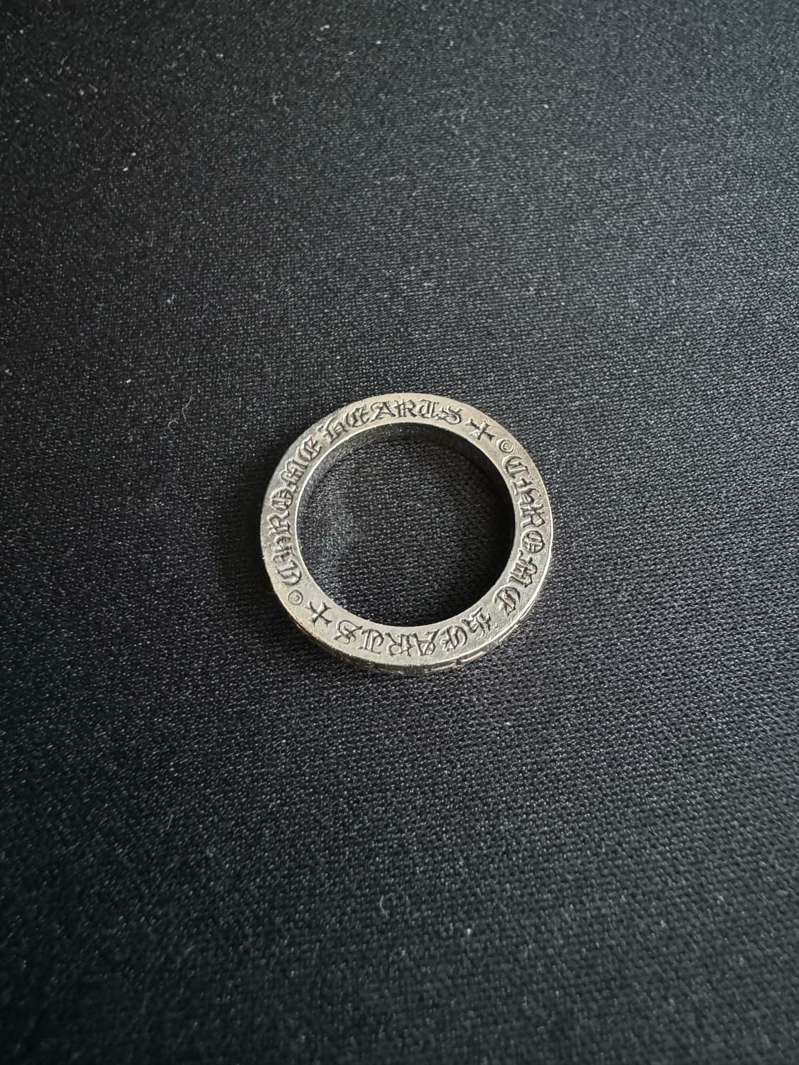 US 5.5) 크롬하츠 퍽유링 3mm 상품이미지1