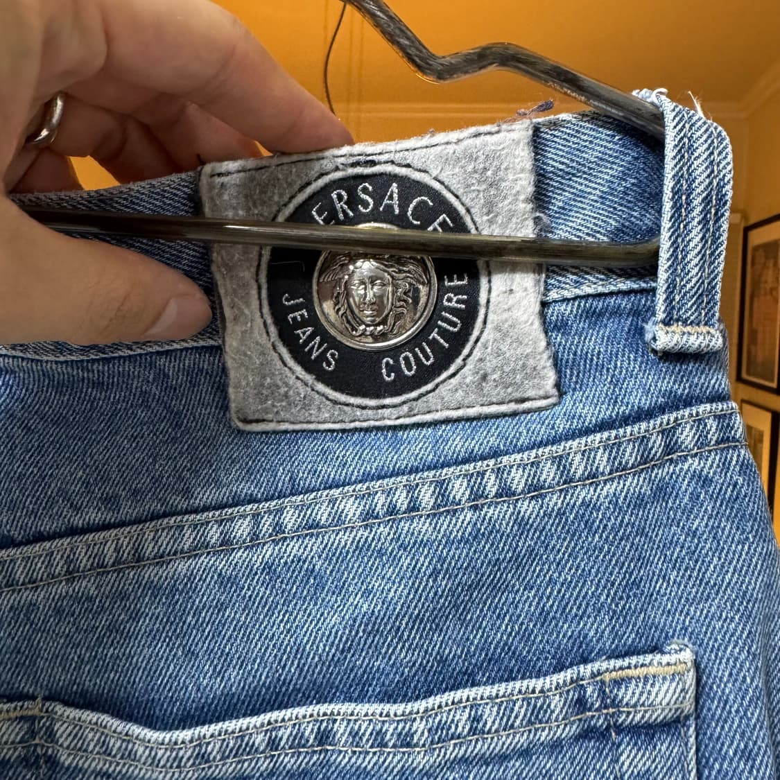 베르사체 데님팬츠 상품이미지5