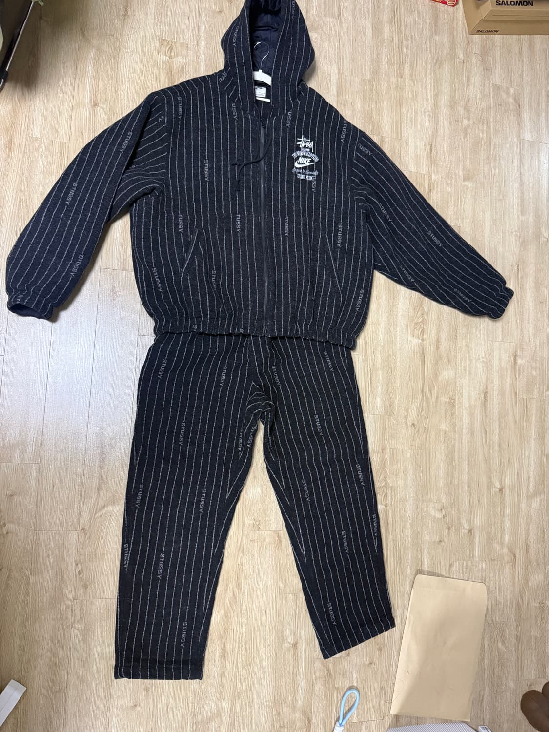 나이키 스투시 울 스트라이프 셋업 상품이미지1