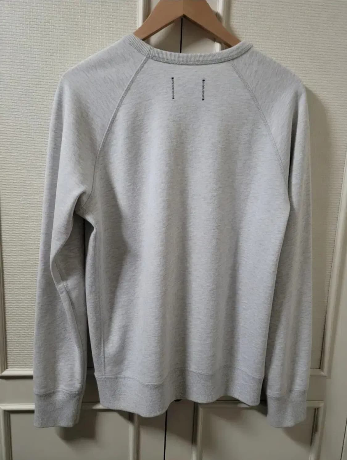 REIGNING CHAMP 레이닝챔프 맨투맨 M/M 라이트그레이 상품이미지4