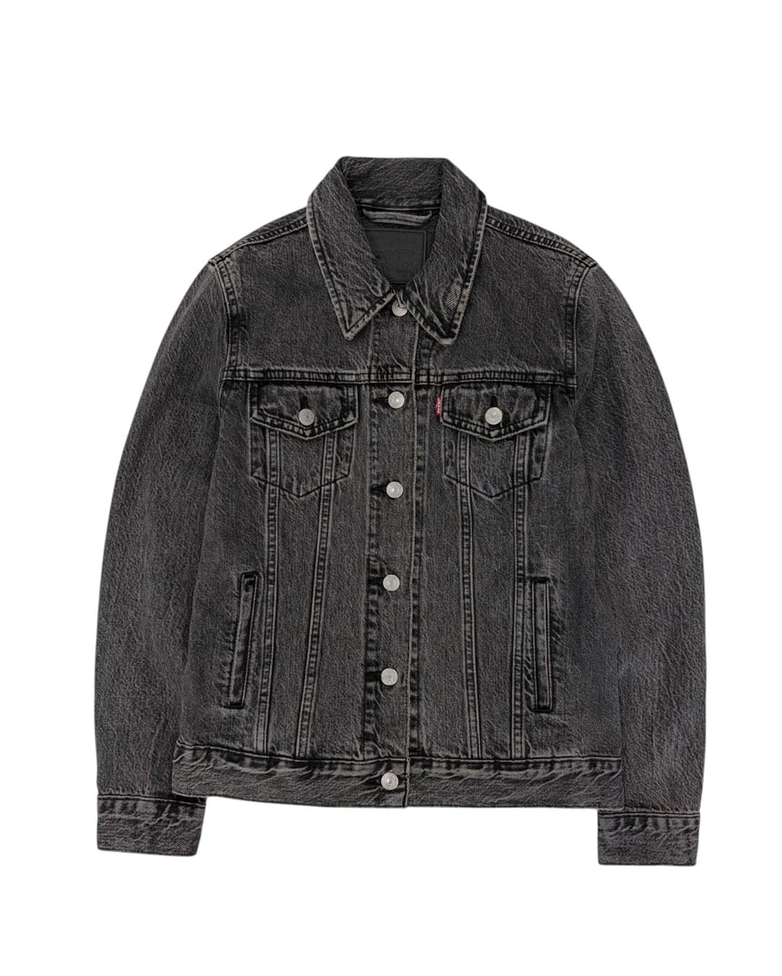 리바이스 블랙데님 자켓 (M)  상품이미지1