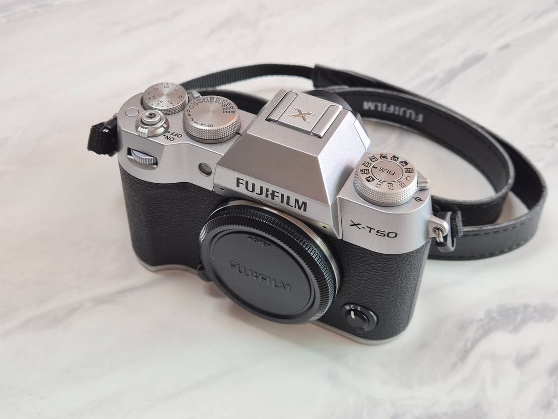 (외관 S급)후지필름 카메라 X-T50 실버 바디 상품이미지1